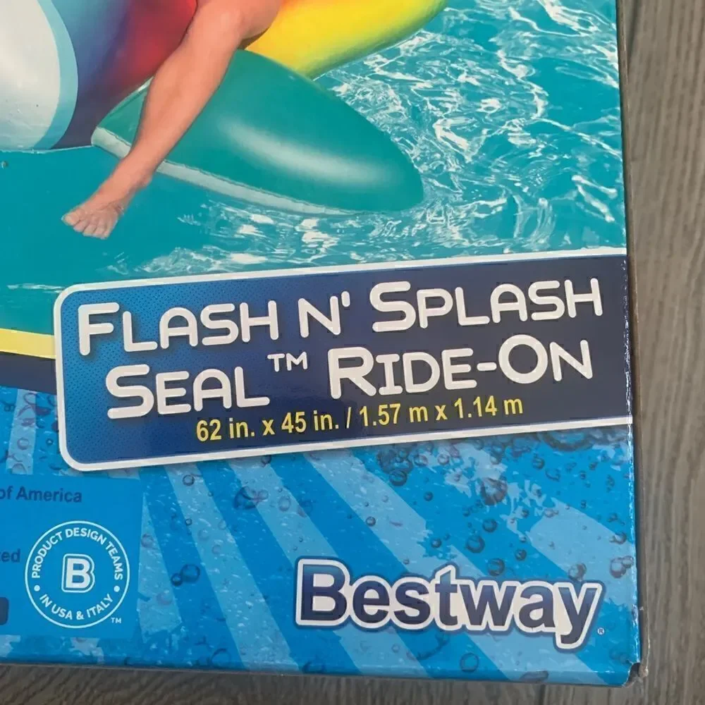 Best way flash and splash sea ride on with heavy duty handles